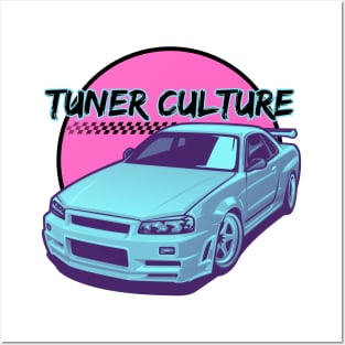 Tuner Culture Retro! Posters and Art